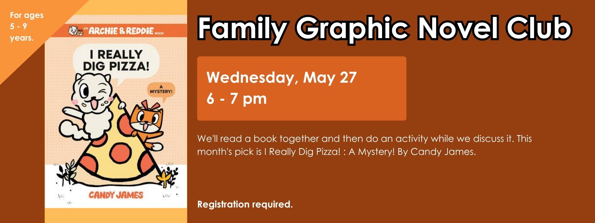 Family Graphic Novel Club May 27